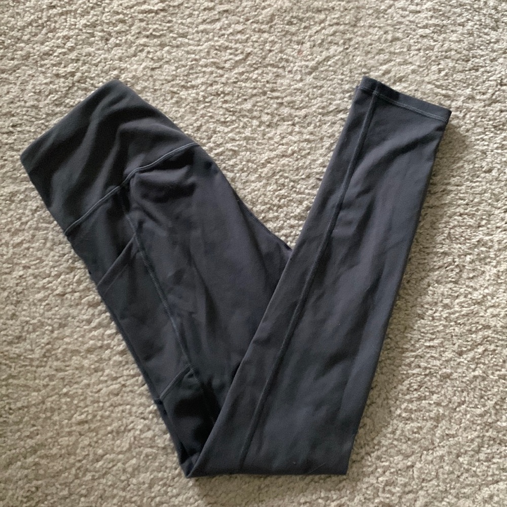 Gray leggings
